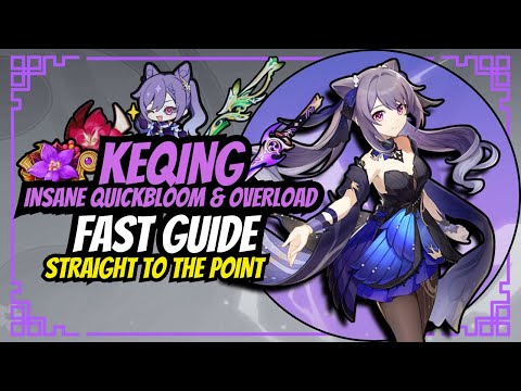QUICK KEQING GUIDE 2024 SHE STILL PERFORMS - Best weapons, Artifacts, and Teams | Genshin Impact