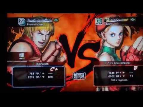 Presuntinhosp (Ken) vs edubnu (Cammy) USF4 PSN Ranked Match