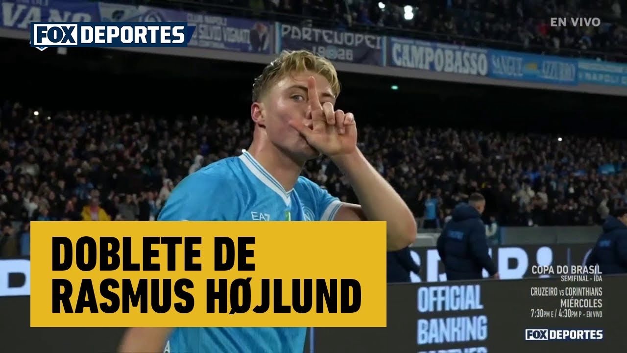 😳🔥 DOBLETE DE RASMUS HØJLUND | Napoli 2-1 Juventus | Serie A 2025 | Jornada 14