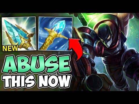 NEW ROD OF AGES IS NOW THE BEST ITEM FOR SINGED?! (ABUSE IT WHILE YOU CAN)