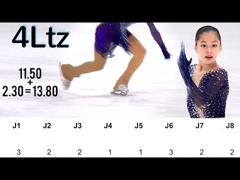Alysa Liu Lands QUAD LUTZ With Positive Goe... / Jgp Lake Placid / We Love Skating