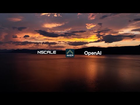 Stargate Norway | 100,000 GPU AI Data Center with Nscale, OpenAI, Aker ASA & NVIDIA #sovereignai