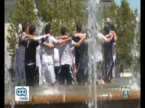 Categoría Juvenil. Celebración del Ascenso por parte del Canillas A.