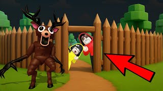 Yuta, Mio Dan Baby Celine Bangun Benteng Di Game Bertahan Hidup 99 Hari Dihutan || ROBLOX