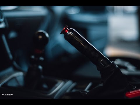 2015 Subaru WRX Carbon Fiber E-Brake and Red Subispeed Button  DIY Install