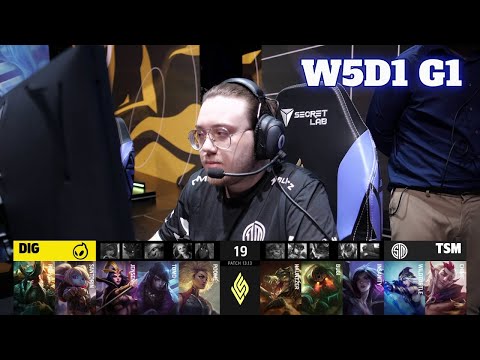 DIG vs TSM | Week 5 Day 1 S13 LCS Summer 2023 | TSM vs Dignitas W5D1 Full Game