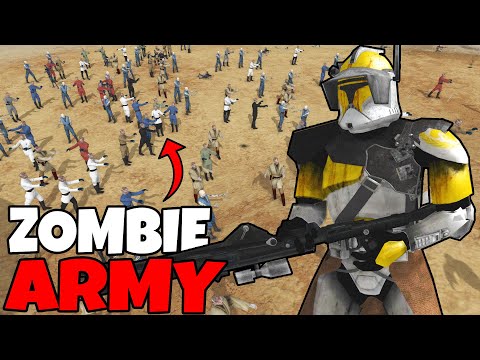 Largest Star Wars ZOMBIE ARMY Ever! - Clone Wars: Zombie Apocalypse Finale