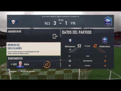 Pedidos Yema vs Wilsterman 2p