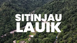 Indahnya Pemandangan Sitinjau Lauik Tikungan Tajam di Sumatera Barat dari Udara