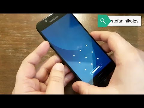 How to hard reset Samsung J5 2017 (SM-J530F) Remove pin/pattern/password lock.