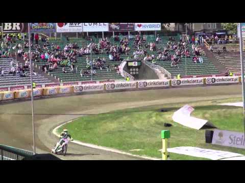 SPAR Falubaz Zielona Góra - Fogo Unia Leszno 36:54 -  Próba toru - 31.05.2015