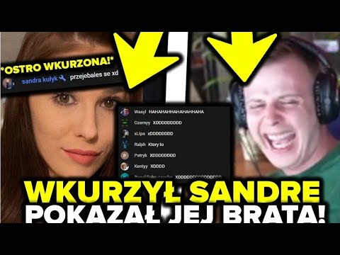 Nitro wkurza Sandre pokazując jej brata w ulicznym teledysku