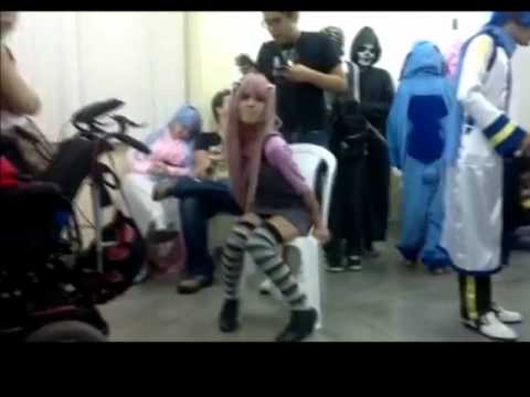 Remake Psy feat Hyunah's part. - Gangnam Style (Anime Jungle Party 2012)