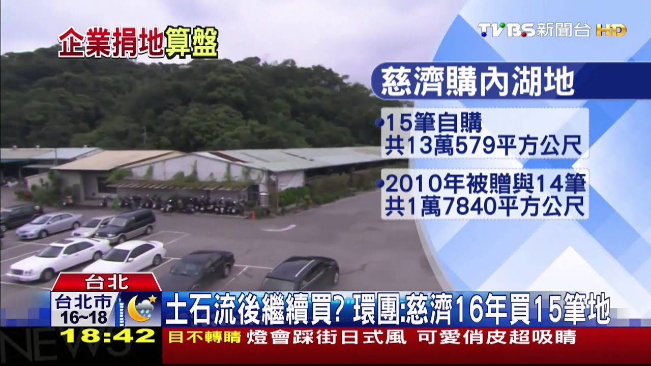 土石流後繼續買？　環團：慈濟16年買15筆地