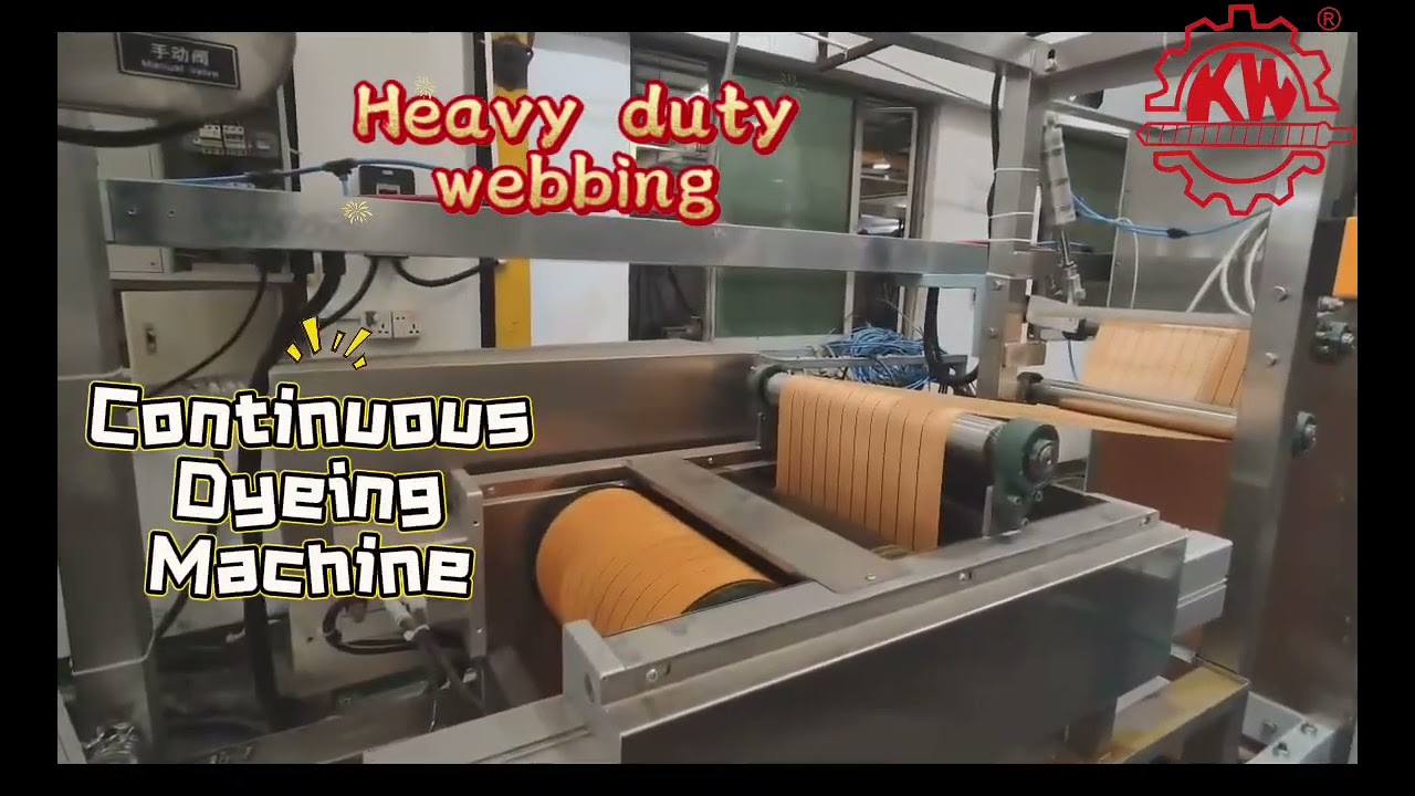 KINWAH- lift sling ,duty webbing,tie-down strap continuous dyeing machine