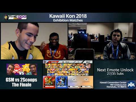 KKON18 Exhibition: SSB Wii U - Crew Battle - BZK vs HiD