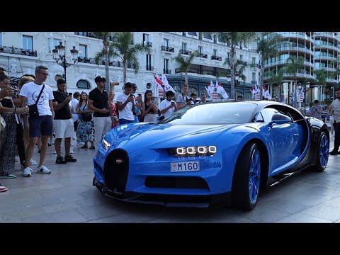 Monaco Supercars Monte Carlo | Bugatti  McLaren Ferrari Lamborghini Maserati | August 2023 | autopur