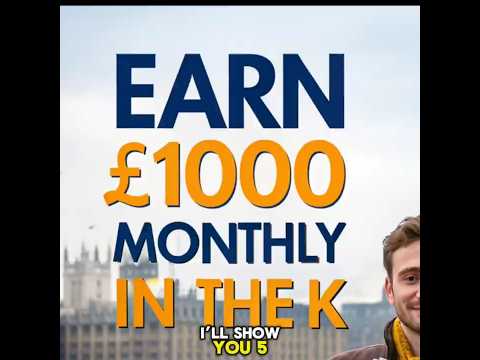 5 Real Ways to Earn £1000 Monthly in the UK (2025 Side Hustles You Can Start Today)