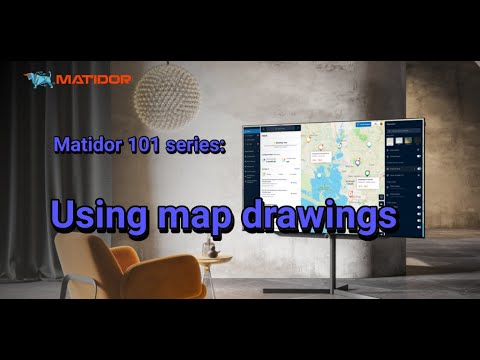 Matidor 101: Using Map Drawings in Matidor | Visualize Project Areas and Field Work