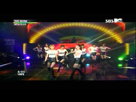 [HD] 120330 Nine Muses - Ticket @ SBS MTV The Show
