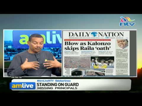 Post-analysis of Raila Odinga's swearing in and media shutdown by government