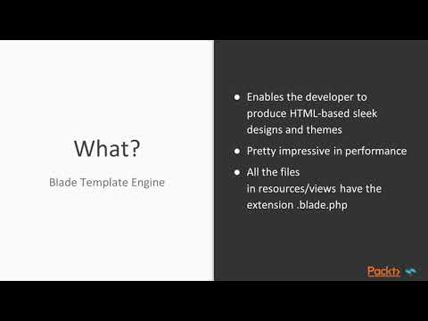 Hands On Web Application Development with Laravel Viewing and Engine for Templates | packtpub com