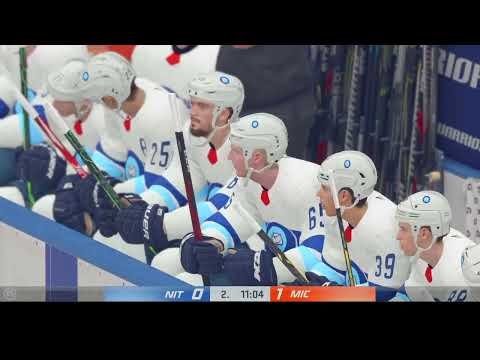 NHL™ 22   Tipos Extraliga    1.zápas semifinále    HK Dukla Ingema Michalovce - HK Nitra