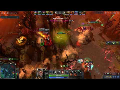 Dota 2 Lycan Rampage 16:00 in game