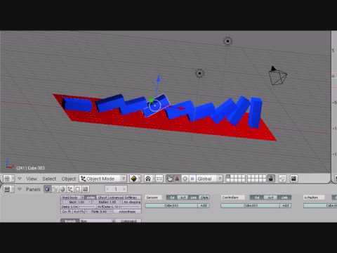 Blender Tutorial - Recording Game Physics