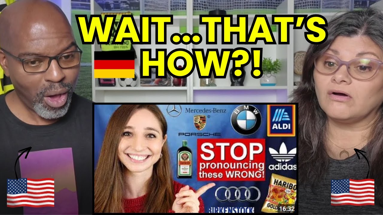 15 German Brand Names Everyone Gets Wrong | Americans React
