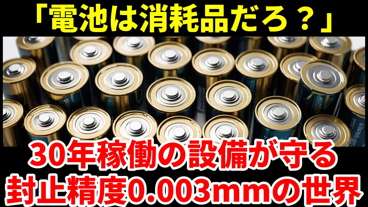 【海外の反応】「電池は消耗品だろ？」→ 日本製だけ液漏れしない理由