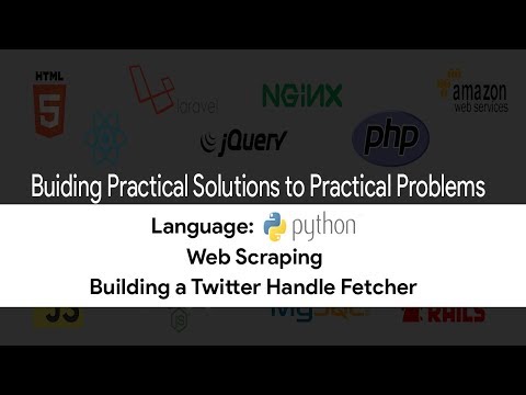 Lets Build Something Twitter Web Scraper Python