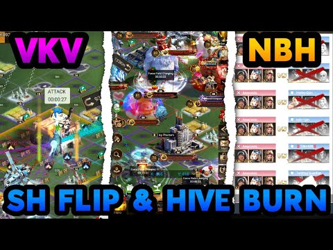 🔥 NBH Vs VKV 🔥 Hive Burn ⭐ WC Gate Fight ::: Last Shelter Survival #24EGaming