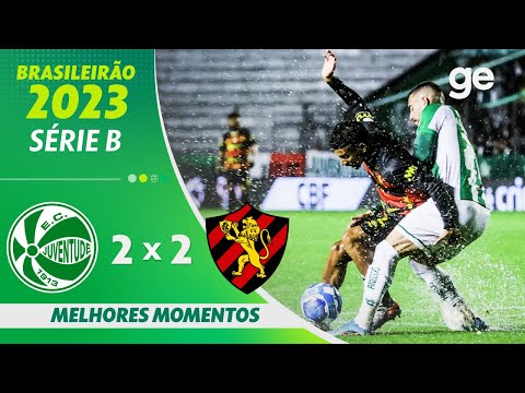 Gols e lances de Juventude-RS x Sport