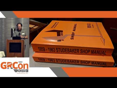 GRCon19 - Concerning Radio Hardware and Studebaker Repair by Travis Goodspeed