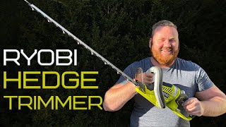Ryobi Hedge Trimmer: Review and how to maintain it