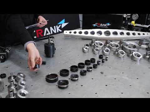 【CrankMotorsport】56 Pcs Dimple dies +Hydraulic hole punch set. 16 - 114mm cut,1/2-4 in Radius