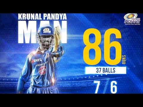 Krunal Pandya 86* runs 🔥🥵 | MI vs Delhi |  match 47 #cricket #ipl #trending