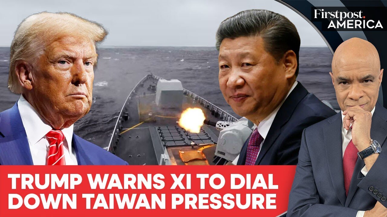 Trump Administration Warns China Over Military Drills Near Taiwan | Firstpost America | N18G