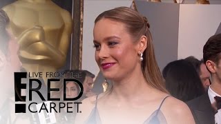 Brie Larson Dishes on Burger Surprise From Katy Perry | Live from the Red Carpet | E! News