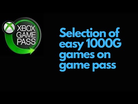 Easy games to get 1000 gamer score on