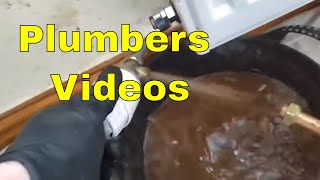 Plumbers Videos - Blocked Pipes - Boiler Tips - Very Dangerous Installations