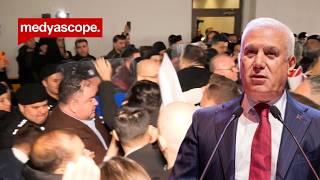 Bursa'da başkanvekilliği seçimi öncesinde gerginlik: Polisten biber ga