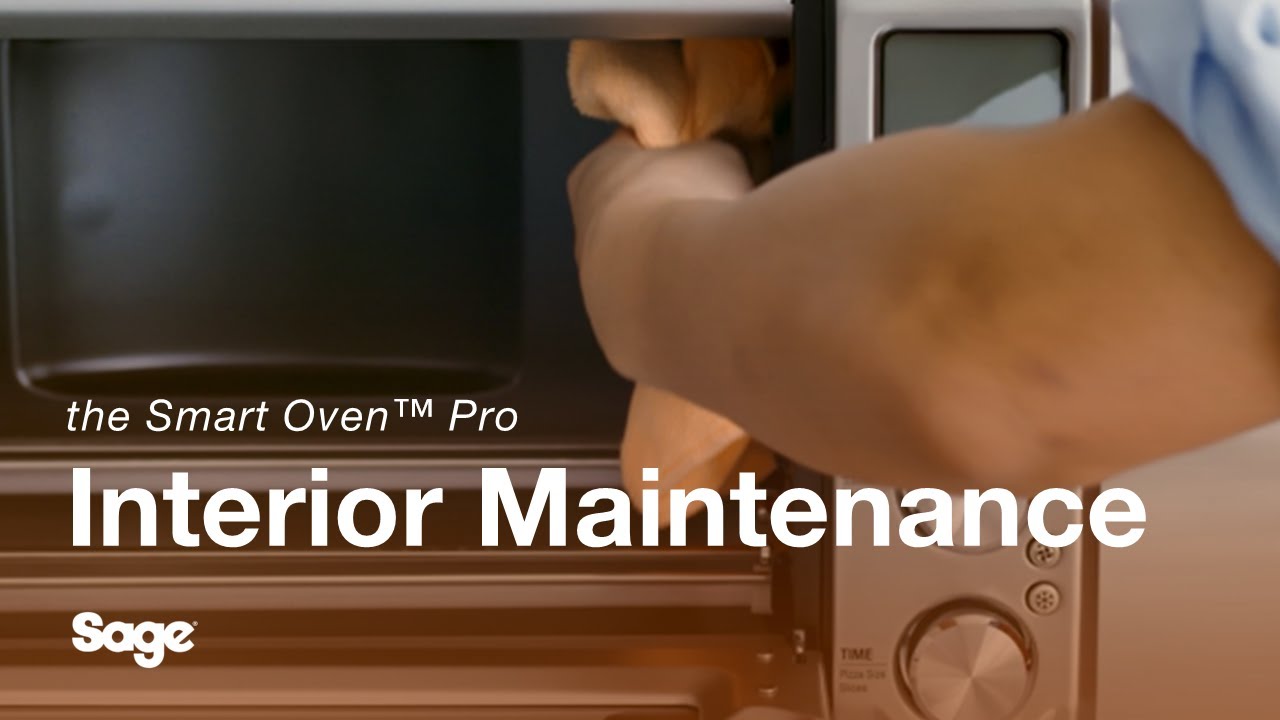 How to clean the oven interior