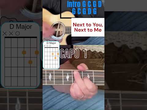 Next to You, Next to Me  - Shenandoah  #guitarlesson #easyguitar #learnguitar #guitartutorial #easy