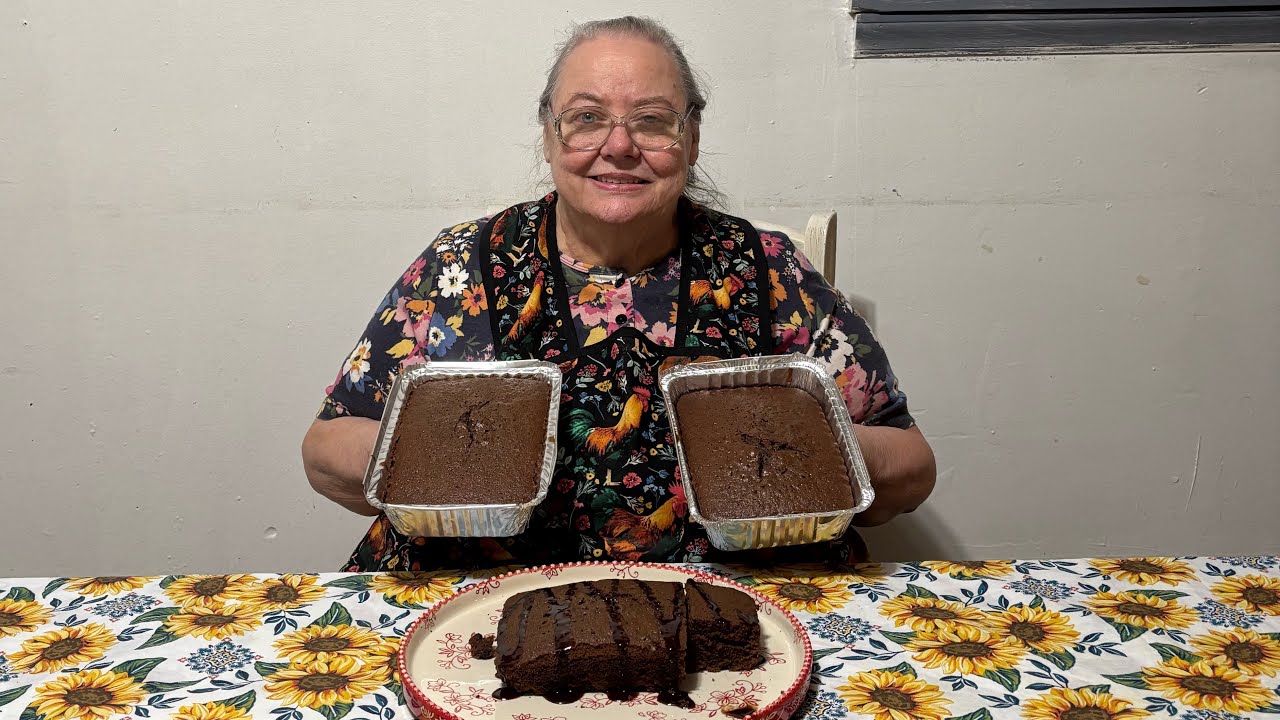 My Mamaw’s hot fudge brownie bread! 