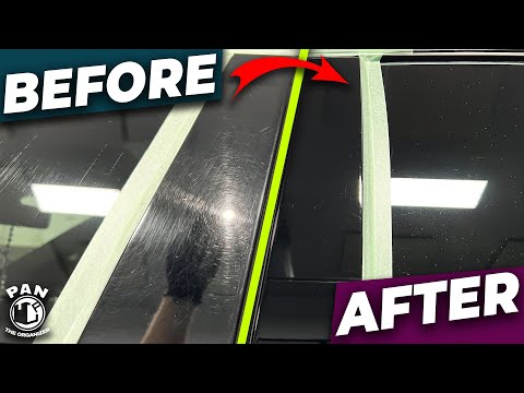 How To Restore Gloss Black Plastics!