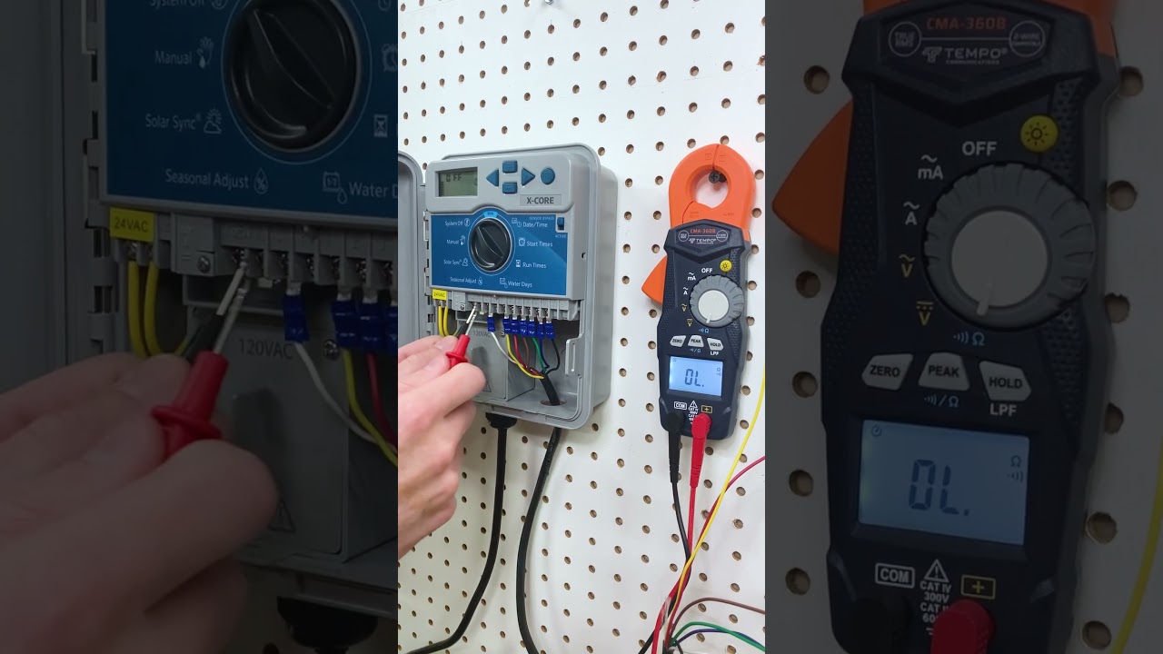Test ALL Irrigation Zones with a CMA360B Multimeter right from your controller - Tool Tip Tuesdays