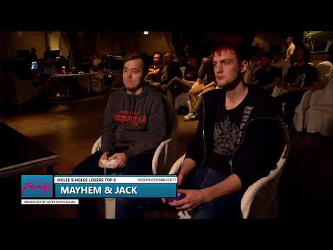 NR17 - Mayhem (Falco) Vs. Jack (Ganondorf, Bowser) - Losers Top 8 - Melee Singles