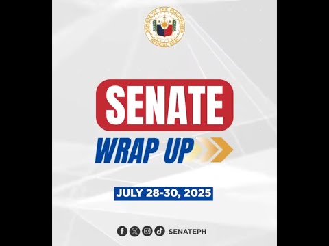 Senate Wrap-Up July 28 -30, 2025
